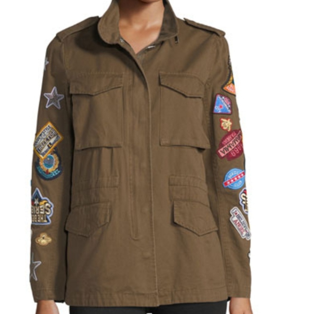 NEW! Patchwork Cargo Jacket - Picture 2 of 5